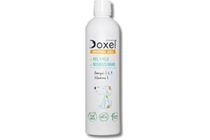 DOXEL SUPPLEMENTS Doxel Original 4All - 500ml | Huile pour Chien | Vitamine E | Omega 3 6 9| Complement Peau | Suppléments Naturels | Système Immunitaire Renforcé | Articulations | Cheveux Brillants | Huile de Cameline