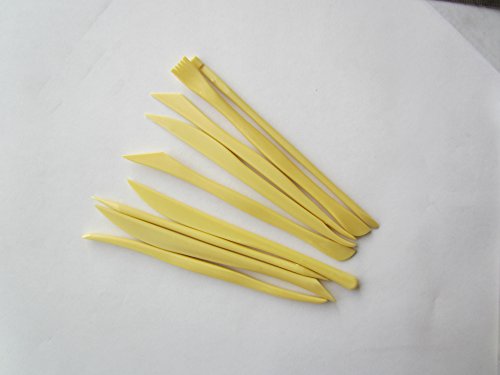 10pcs Plastik Ton-Skulptur-Tools Eingestellt - 2