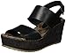 Produktbild Bunker Damen Kaye Plateausandalen, Schwarz (Black), 40 EU