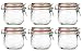 Produktbild Einmachglas Vorratsglas mit Silikonring und Bügelverschluss 6 Stück Set Größenauswahl, Größe:500 ml