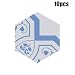 Produktbild HARRYSTORE 10Pcs Selbstklebende Fliesen Boden Wand Aufkleber Aufkleber DIY Küche Bad Decor