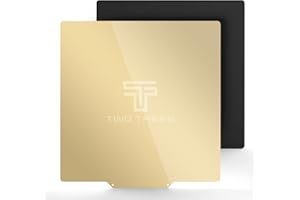 JUSNBOIR Plataforma de impresión PEI 310 x 310 mm Plataforma de impresora 3D PEI Cama de PEI Lisa Placa PEI para CR-10, CR-10S, CR-10S Pro, CR-10 V2, V3