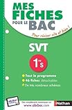 Image de Mes fiches pour le BAC SVT 1re S