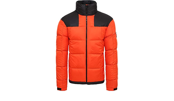 north face lhotse jacket orange