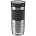 Produktbild CONTIGO Thermobecher Byron Stainless Steel 470 ml mit persönlicher Rund-Gravur Silikon-Manschette praktischer Snapseal-Verschluss auslaufsicher Edelstahl