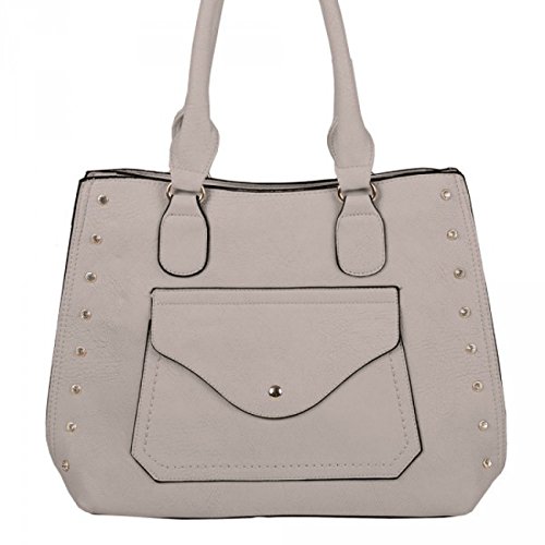 Women's Twin Envelope Shape Adjustable 16 Diamante Stones Shoulderbag Big Space Bag Print Evening Cocktail Office Handbag Everyday BAG 2 in 1 With a long Strap all occassion Bag