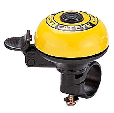 Cateye PB-200 Sonnette pour vélo Jaune