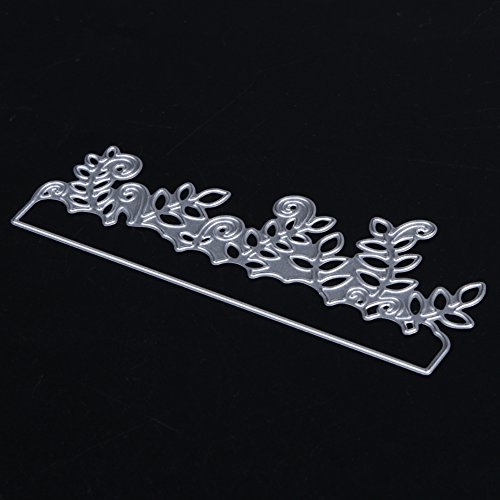 Amazingdeal365 Wiese Metall Form Schablonen Schneiden DIY Dekor Sammelalbum Karten Buchzeichen Lesezeichen als Geschenk für Freunde Geburtstag Kinder,Kindergarten Hobby Schule Handarbeit Unterricht usw. Ein tolles Geschenk! - 3