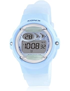 Jungen und mädchen Digitale stoppuhr,100m wasserdicht 24 stunden Led Kalender Multifunktion Sportuhr Digitaluhren...