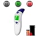 Produktbild Jiusion Digital Stirn und Ohr Thermometer Medizinische Kinder thermometer Doppelmodus Infrarot genaue sofortige gelesene Temperatur für Baby scherzt Erwachsene mit Gedächtnis und Fieber Warnung