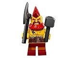 Lego Minifiguren Serie 17 - #10 K�mpferischer Zwerg - 71018 (Bagged) - Lego