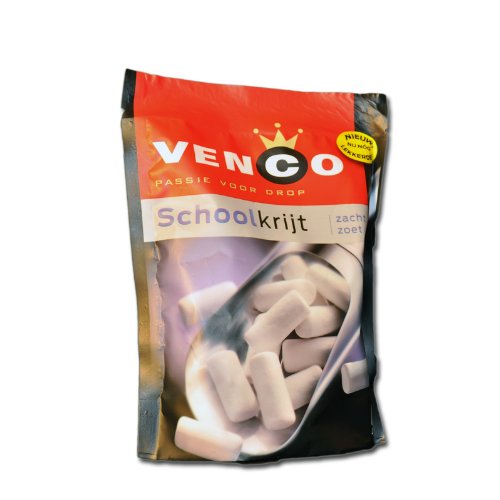 Preisvergleich Produktbild 10 x Venco Schoolkrijt / Lakritz Schulkreide - 255g