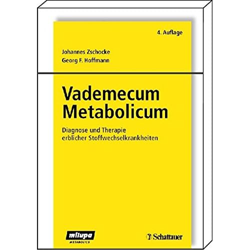 Pdf Vademecum Metabolicum Diagnose Und Therapie Erblicher Stoffwechselkrankheiten Kostenlos Download Logisch Wissenschaftsbuch Epub Download Online
