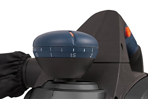 FERM PPM1010 Elektrohobel – Planungsmaschine 650W – Soft Griff – 8 Positionen – Parallelführung – Mit Staubfangsack - 6