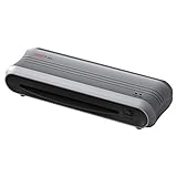 plastificadora laminadora a4 Laminadora de rodillos 2 de calefacción para formatos hasta DIN A4 (anchura de trabajo de 230 mm), incluyendo 5 películas (bolsas) en A4 (80 micras)