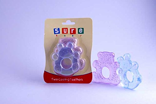 SB03488 Sure Baby Pack Of 2 Water Filled Cooling Teethers