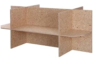 REPITERRA Unterschrank, Untergestell Holz für Terrarien für Reptilien & Amphibien, Gestell 120x60x60cm