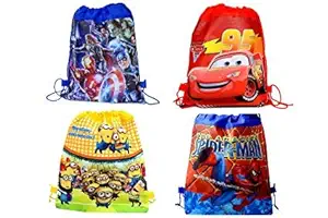 Royals Birthday Return Gift Haversack Bags (Pack of -6) - Boys Design