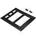 Produktbild XCSOURCE® 11" x 9" Haustier Tür Hund Katze Kätzchen Schwarze Tür für Fenster Tor Zuhause PS043