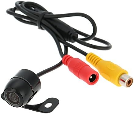 PTCM Mini Waterproof HD Mini Car Rear View Reverse Backup Camera Parking System