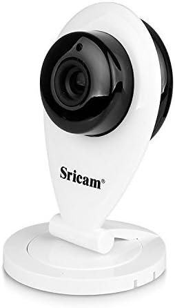 IP Camera,Sricam Wireless IP Network Camera HD 1280 X 720P,P2P 1.0MP Home Security Wifi Camera/Baby Monitor with 8M Infrared IR-Cut Night Vision,Motion Detection,Two-way Audio,Alarm,Built-in Mic &Speaker for Android IOS Device