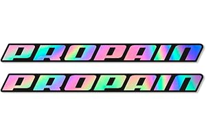 Adesivi Per Telaio Bici Propain Sfondo Nero - Star Sam