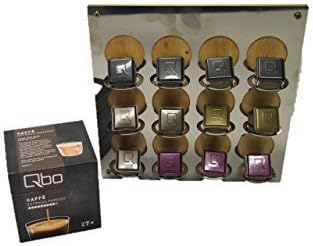 Suitable for QBO You Rista – /Espresso Caffè ESTRADA Paraíso Cafezinho + + Alta Mogiana/Indian Nilgiri + Cafe Buna Enteta etc. jamespremium. Design 23 x 23 cm Stainless Steel Polished for 12 capsules