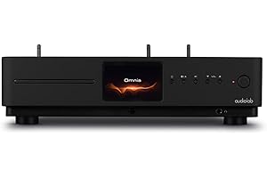 Audiolab Omnia Hi-Res All-in-One Musik-Streaming-System mit CD-Player, Play-Fi, MQA, Roon getestet, Schwarz