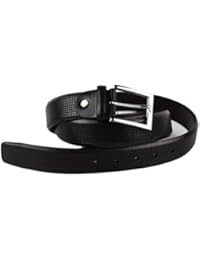 Zerimar Cinturon grabado para hombre confeccionado en piel de alta calidad Color marron