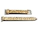 Produktbild Xihuan Apple Watch Armband 38mm Leder Replacement Wrist Strap Band Uhrenarmband Schlaufe Smart Watch Armbänder mit Metallschließe für Apple Watch 38mm Series 3/2 / 1(Gold)