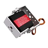 Es hat 2 Kugellager. Ganzmetallgetriebe aus Kupfer. Die Geschwindigkeit beträgt 0,14 Sekunden / 60 Grad.