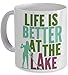 Produktbild Life Better Lake SUP Mug Lake Stand Up Paddle Board Yoga Gift