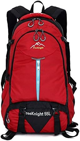 ELEAR® Red 55L Outdoor Camping Rucksack Large Travel Hiking Waterproof Luggage Backpack Bag Ruck Sport