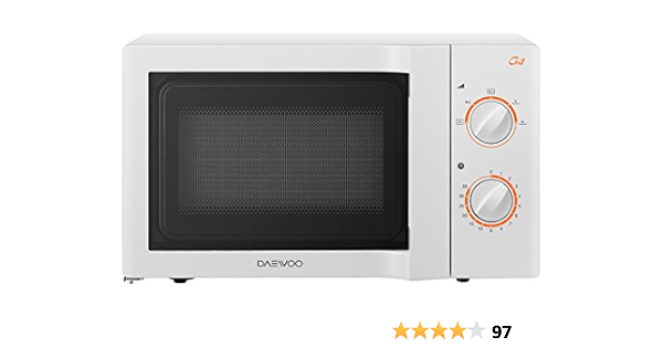 Daewoo KOG Mechanical 6L67 Microwave Grill, White, 20 lt : Amazon.de: Home  \u0026 Kitchen