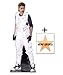 Produktbild *FANBÜNDEL* Justin Bieber - weiß Trainingsanzug LEBENSGROSSE PAPPFIGUREN / STEHPLATZINHABER / AUFSTELLER - ENTHÄLT 8x10" (25x20cm) STARFOTO - FANBÜNDEL #318