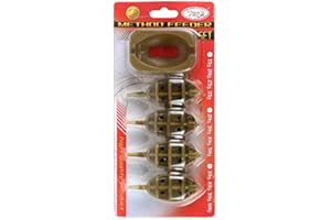 YORK FISHING York Method Feeder Set 4X Futterkorb + Form