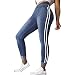 Produktbild Selou Frauen Herbst elastische dünne Hosen Locker geschnittene Denim-Band-Jeans Lässige sexy Jogginghose Schick Clubkleidung Rindsleder Taille denim cargo high waist weiß flared ohne stretch skinny