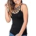 Produktbild Yvelands Damen Sommer Rückenfreies Oberteil Armellose Bluse Casual Tank Lose Tops T-Shirt