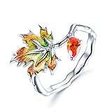 AnazoZ FINERING 18k Gold Damen-Ring Echt Saphir 0.029 Karat Trauringe Eheringe Hochzeit Verlobung für Frauen Ringgr. 62 (19.7) Ringschmuck