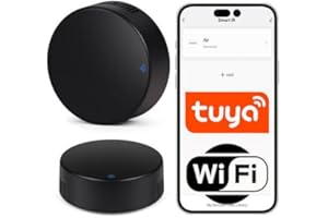 Sone Smart One WLAN IR Blaster – Smart Home Infrarot Fernbedienung mit Tuya & Smart Life App – Kompatibel mit Alexa & Google Home – WiFi IR Fernbedienung für TV, Klimaanlage, Geräte – 38KHz -10M