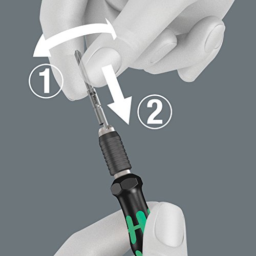 Wera Kraftform Kompakt Micro-Set/11 SB Elektroniker-Schraubendrehersatz, 11-teilig, 05135938001 - 9