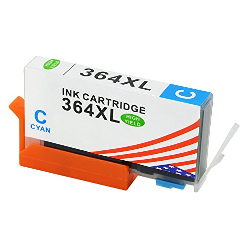 Toner Kingdom 5 Pack Kompatibel HP 364XL 364 Tintenpatronen Für HP 364XL 364 Druckerpatronen Für HP Photosmart 5520 6520 7510 5510 5514 5515 5524 6510 7520 D5460 C6380 C5380 Deskjet 3070A 3520 3522 3524 Officejet 4620 4622 - 3