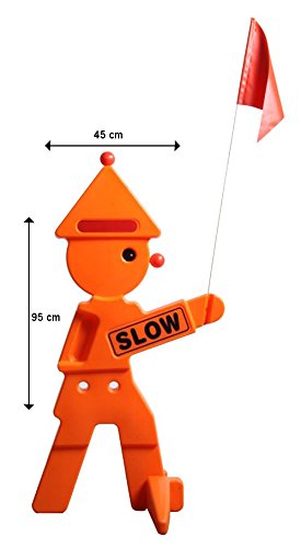 Preisvergleich Produktbild Warnfigur Safety Clown - Orange