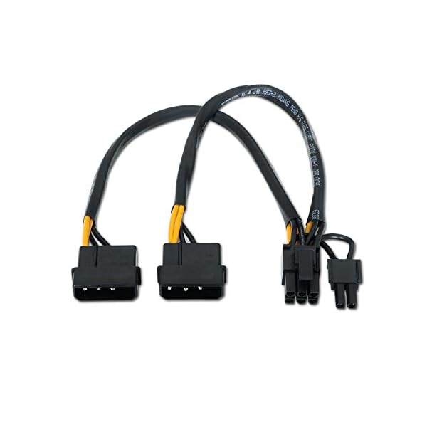AISENS A131-0165 - Cable Tarjeta Gráfica DE 20 cm, Color Negro - Image 3