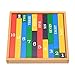 Produktbild Kinder Montessori Pädagogisches Holz Spielzeug Bunte Kleine Numerische Stangen Lehrmittel Montessori Materialien Math Spielzeug für Kinder
