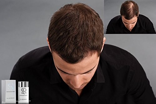 KÖ-HAIR FIBERS Haarverdichtung, Schütthaar, Streuhaar für lichtes Haar und Teilglatze 12g Farbe Schwarz - 5