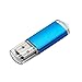 Produktbild Ouneed USB-Sticks,256M USB 2.0 Metall USB Stick Flash Drive Flash Memory Stick Speicher U Disk Bürobedarf Geschenk (Blau, 256M)