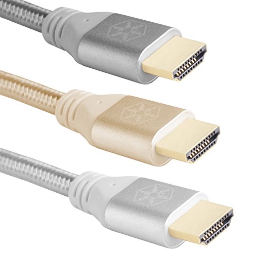 SilverStone SST-CPH01C-1800 – Premium Zertifiziertes 4K Ultra High Speed HDMI 2.0b Kabel, 180cm, kohle-grau - 6