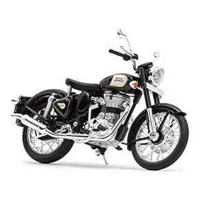 Royal Enfield Mini 3D Scale Model/Miniature (Black) (RLCSMO000004)