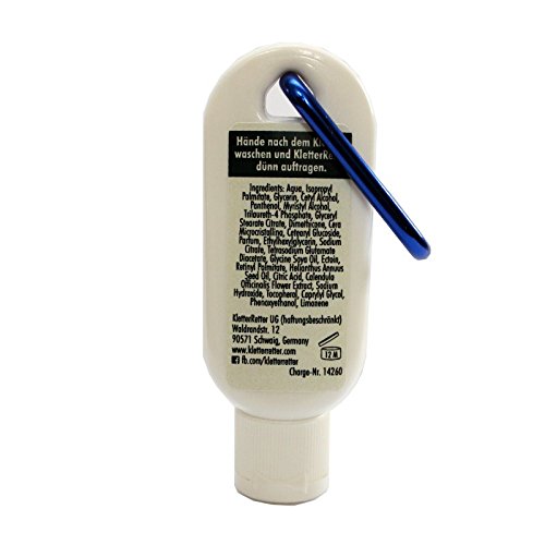 KletterRetter Handcreme für Kletterer und Boulderer 30ml – mit Panthenol, Calendulaöl und Vitamin A – zieht schnell ein und klebt nicht! - 2